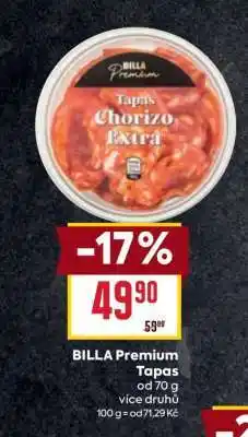 Billa BILLA Premium Tapas nabídka