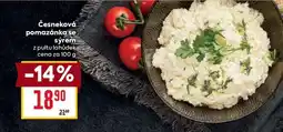 Billa Česneková pomazánka se sýrem nabídka