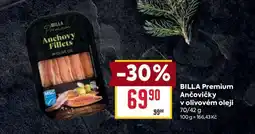 Billa BILLA Premium Ančovičky v olivovém oleji nabídka