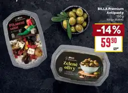 Billa BILLA Premium Antipasty nabídka