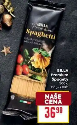 Billa BILLA Premium Špagety nabídka