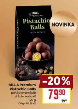 Billa BILLA Premium Pistachio Balls nabídka