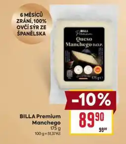 Billa BILLA Premium Manchego nabídka