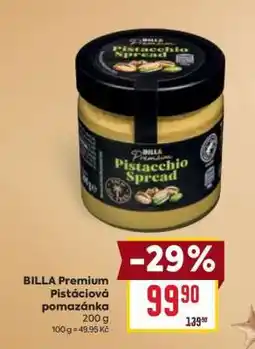 Billa BILLA Premium Pistáciová pomazánka nabídka