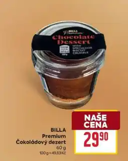 Billa BILLA Premium Čokoládový dezert nabídka