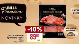 Billa BILLA Premium Španělské tapas nabídka