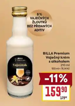 Billa BILLA Premium Vaječný krém s alkoholem nabídka