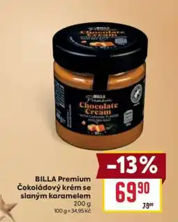 Billa BILLA Premium Čokoládový krém se slaným karamelem nabídka