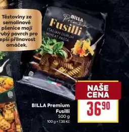 Billa BILLA Premium Fusilli nabídka