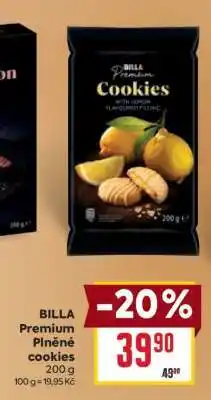Billa BILLA Premium Plněné cookies nabídka