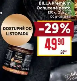 Billa BILLA Premium Ochucené pesto nabídka
