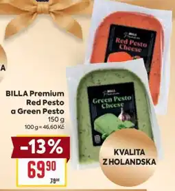 Billa BILLA Premium Red Pesto a Green Pesto nabídka