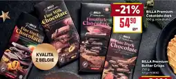 Billa BILLA Premium Čokoláda dark nabídka