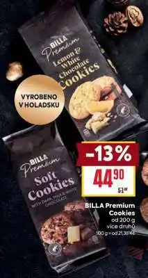 Billa BILLA Premium Cookies nabídka