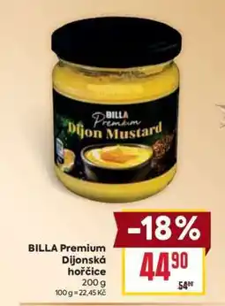 Billa BILLA Premium Dijonská hořčice nabídka