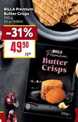 Billa BILLA Premium Butter Crisps nabídka