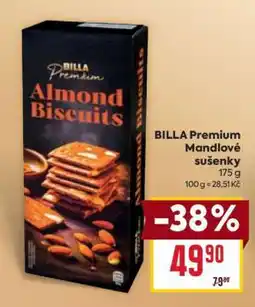 Billa BILLA Premium Mandlové sušenky nabídka