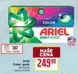 Billa Ariel Color pods nabídka