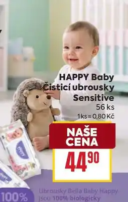 Billa Happy Baby Čistící ubrousky sensitive nabídka