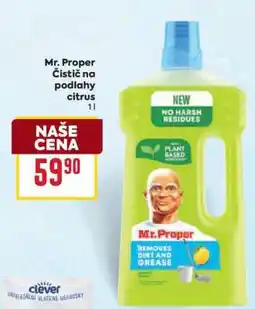 Billa Mr. Proper Čistič na podlahy citrus nabídka