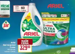 Billa Ariel Gel na praní Color nabídka