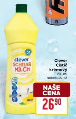 Billa Clever Čistič krémový nabídka