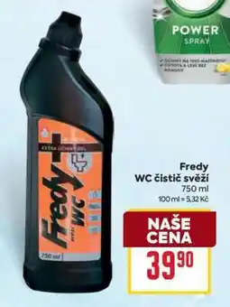 Billa Fredy WC čistič svěží nabídka