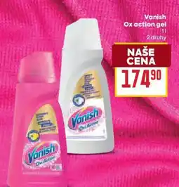 Billa Vanish Ox action gel nabídka