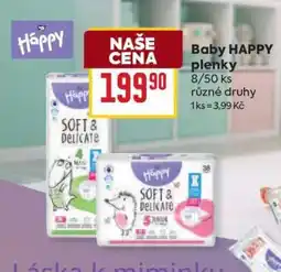 Billa Baby HAPPY plenky nabídka
