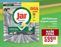 Billa Jar Platinum kapsle lemon nabídka