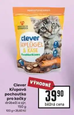 Billa Clever Křupavá pochoutka pro kočky nabídka