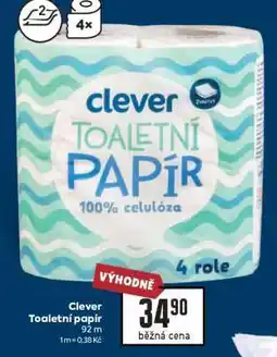 Billa Clever Toaletní papír nabídka