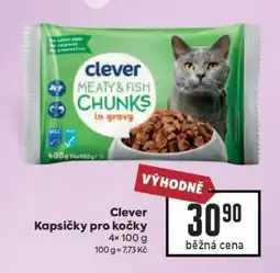 Billa Clever Kapsičky pro kočky nabídka