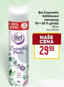 Billa Bel Cosmetic Odličovací tampony 70 + 20 % gratis nabídka