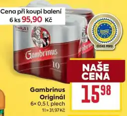 Billa Gambrinus Originál nabídka