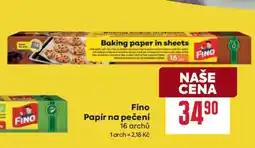 Billa FINO Papír na pečení nabídka