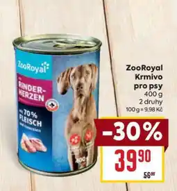 Billa ZooRoyal Krmivo pro psy nabídka