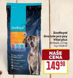 Billa ZooRoyal Granule pro psy Vital plus nabídka