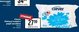 Billa Clever Vlhčený toaletní papír Sensitive nabídka