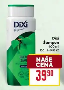 Billa DIXI Šampon nabídka