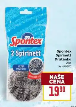 Billa Spontex Spirinett Drátěnka nabídka