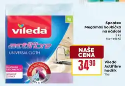 Billa Vileda Actifibre hadřík nabídka