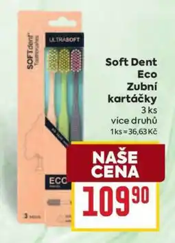 Billa Soft Dent Eco zubní kartáčky nabídka