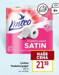 Billa Linteo toaletní papír nabídka
