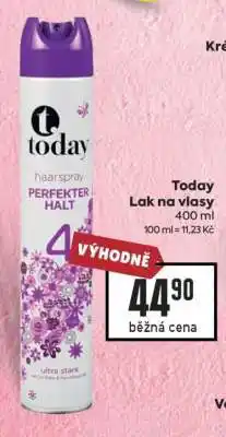 Billa Today Lak na vlasy nabídka
