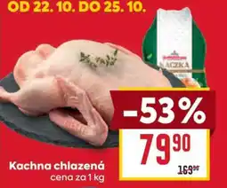 Billa Kachna chlazená nabídka