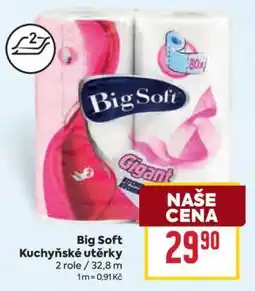 Billa Big Soft Kuchyňské utěrky nabídka
