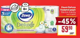 Billa Zewa Deluxe Toaletní papír nabídka