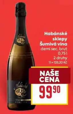Billa Habánské sklepy Šumivá vína nabídka