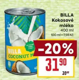 Billa BILLA Kokosové mléko nabídka